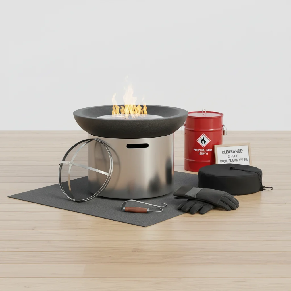 propane fire pit safety